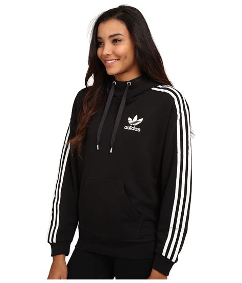 schwarzer hoody adidas|Adidas hoodie for women.